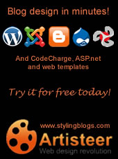 Style your blog on the fly with Artisteer!